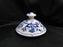 Blue Danube, Blue Onion: Mayonnaise Bowl & Lid, 5 1/2" Tall