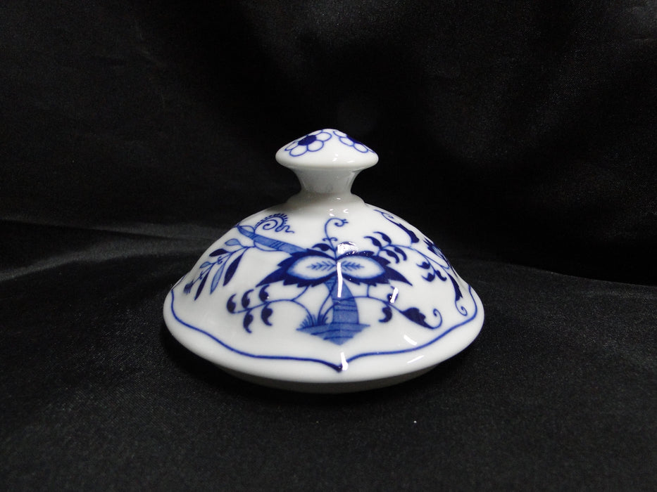 Blue Danube, Blue Onion: Mayonnaise Bowl & Lid, 5 1/2" Tall