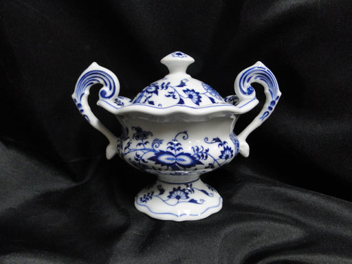 Blue Danube, Blue Onion: Mayonnaise Bowl & Lid, 5 1/2" Tall