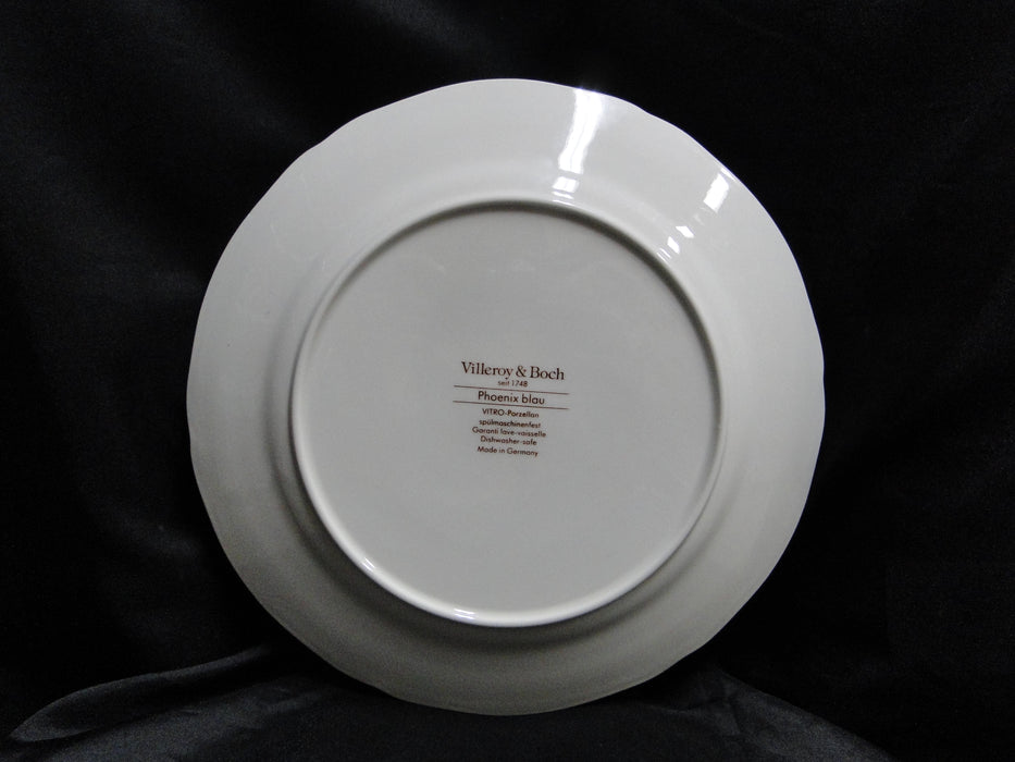 Villeroy & Boch Phoenix Blau, Birds & Florals: Dinner Plate (s), 10 1/2"