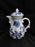 Blue Danube, Blue Onion: Coffee Pot w/ Lid, 8 1/2" Tall