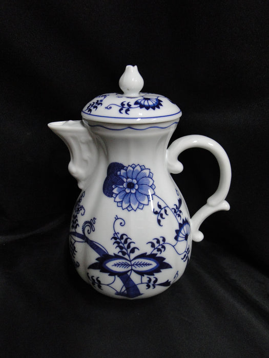 Blue Danube, Blue Onion: Coffee Pot w/ Lid, 8 1/2" Tall