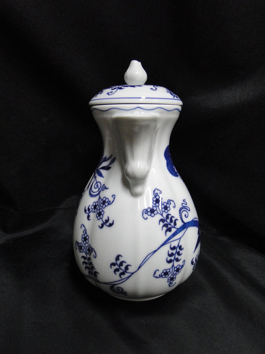 Blue Danube, Blue Onion: Coffee Pot w/ Lid, 8 1/2" Tall