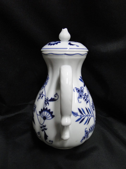 Blue Danube, Blue Onion: Coffee Pot w/ Lid, 8 1/2" Tall