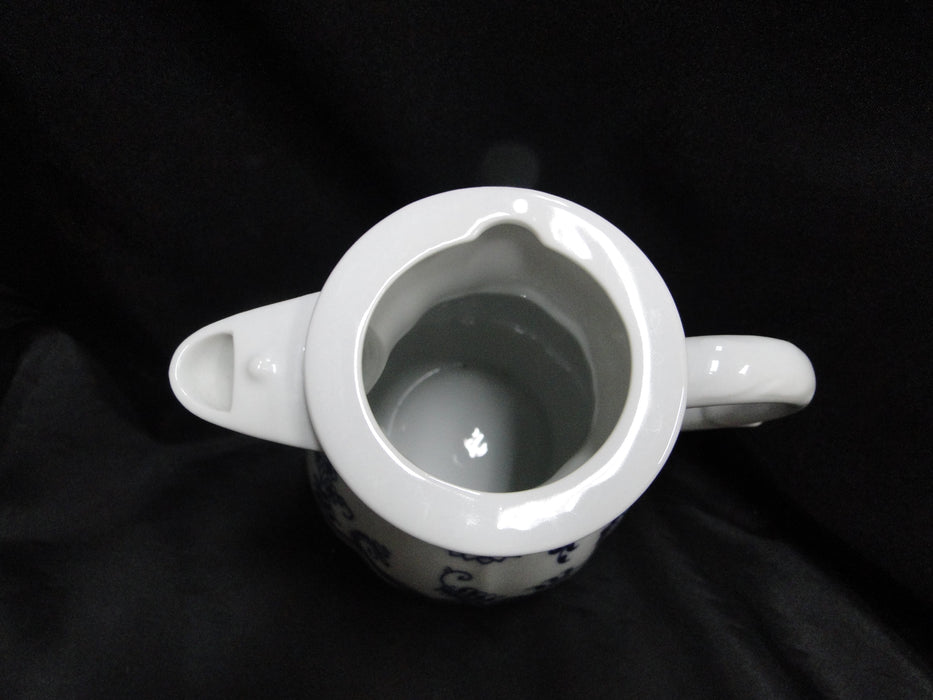Blue Danube, Blue Onion: Coffee Pot w/ Lid, 8 1/2" Tall