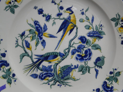 Villeroy & Boch Phoenix Blau, Birds & Florals: Dinner Plate, 10 1/2", As Is