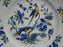 Villeroy & Boch Phoenix Blau, Birds & Florals: Dinner Plate, 10 1/2", As Is