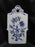 Blue Danube, Blue Onion: Cheese & Cracker Tray, 10" x 6 1/4"