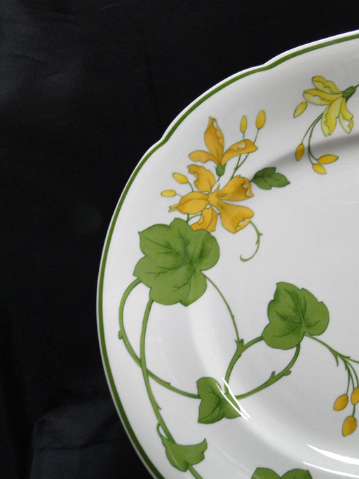 Villeroy & Boch Geranium, Yellow & Green, No Rib: Oval Serving Platter, 15 5/8"