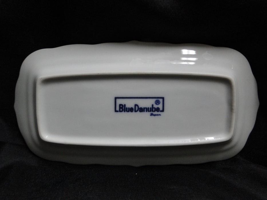 Blue Danube, Blue Onion: 1/4 lb Butter Dish & Lid, 7 3/4" x 3 7/8"