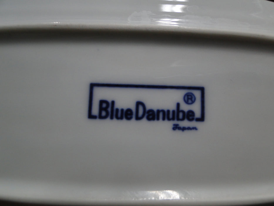 Blue Danube, Blue Onion: 1/4 lb Butter Dish & Lid, 7 3/4" x 3 7/8"