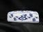 Blue Danube, Blue Onion: 1/4 lb Butter Dish & Lid, 7 3/4" x 3 7/8"