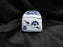 Blue Danube, Blue Onion: 1/4 lb Butter Dish & Lid, 7 3/4" x 3 7/8"