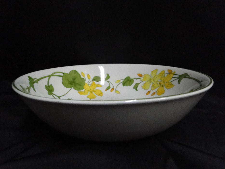 Villeroy & Boch Capuchina, Geranium, Yellow & Green: Round Serving Bowl (s), 8"