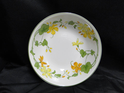 Villeroy & Boch Capuchina, Geranium, Yellow & Green: Round Serving Bowl (s), 8"