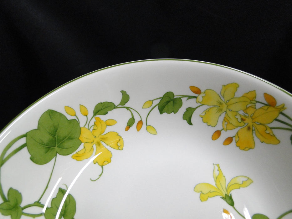 Villeroy & Boch Capuchina, Geranium, Yellow & Green: Round Serving Bowl (s), 8"