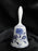 Blue Danube, Blue Onion: Bell w/ Clapper, 6" Tall