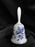 Blue Danube, Blue Onion: Bell w/ Clapper, 6" Tall