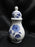 Blue Danube, Blue Onion: Salt OR Pepper Shaker, 3 Holes, 5" Tall