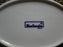Blue Danube, Blue Onion: Pierced Basket w/ Handles, 7 3/4" x 4 7/8" x 1 1/2"