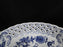 Blue Danube, Blue Onion: Pierced Basket w/ Handles, 7 3/4" x 4 7/8" x 1 1/2"