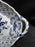 Blue Danube, Blue Onion: Pierced Basket w/ Handles, 7 3/4" x 4 7/8" x 1 1/2"
