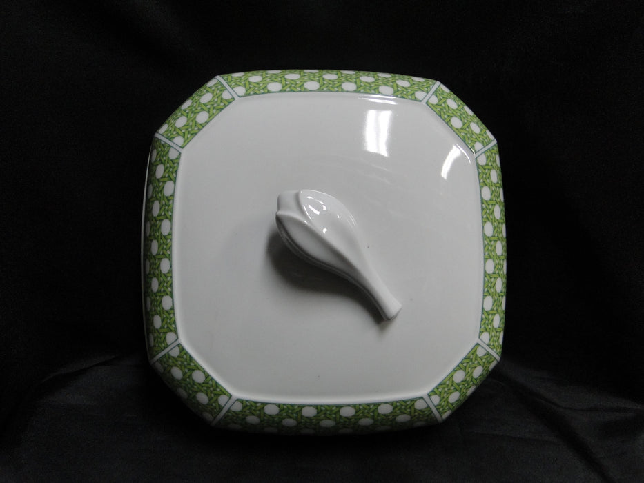 Villeroy & Boch Caribic, Green Palm Tree: Tureen w/ Handles & Lid
