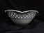 Blue Danube, Blue Onion: Pierced Serving / Fruit Bowl, 8 7/8" x 3 1/2" Tall