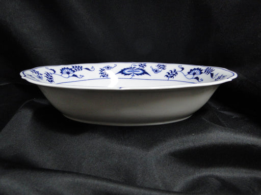 Blue Danube, Blue Onion: Oval Serving Bowl, 10" x 7 3/4" x 2" Tall