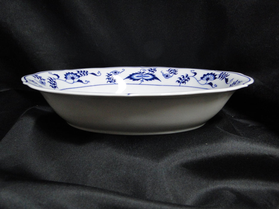Blue Danube, Blue Onion: Oval Serving Bowl, 10" x 7 3/4" x 2" Tall