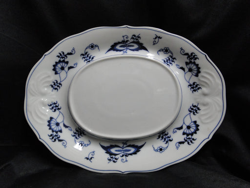 Blue Danube, Blue Onion: Oval Tureen Underplate / Platter Only, 13" x 9 5/8"