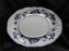 Blue Danube, Blue Onion: Oval Tureen Underplate / Platter Only, 13" x 9 5/8"