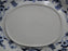 Blue Danube, Blue Onion: Oval Tureen Underplate / Platter Only, 13" x 9 5/8"