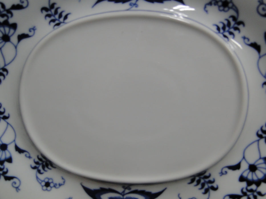 Blue Danube, Blue Onion: Oval Tureen Underplate / Platter Only, 13" x 9 5/8"