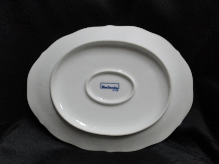 Blue Danube, Blue Onion: Oval Tureen Underplate / Platter Only, 13" x 9 5/8"