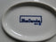Blue Danube, Blue Onion: Oval Tureen Underplate / Platter Only, 13" x 9 5/8"