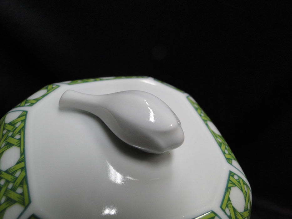 Villeroy & Boch Caribic, Green Palm Tree: Sugar Bowl Lid Only, No Bowl