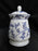 Blue Danube, Blue Onion: Candy Jar & Lid, 8 1/2" Tall