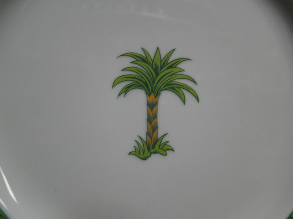 Villeroy & Boch Caribic, Green Palm Tree: Salad Plate (s), 8"