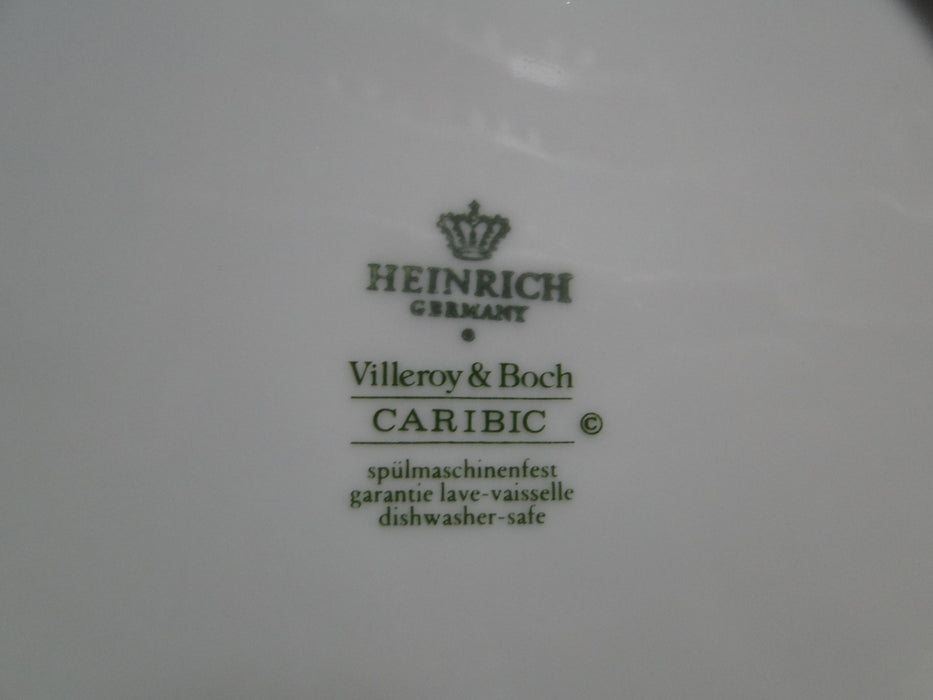 Villeroy & Boch Caribic, Green Palm Tree: Salad Plate (s), 8"