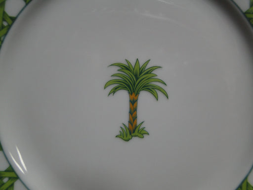 Villeroy & Boch Caribic, Green Palm Tree: Bread Plate (s), 6 3/4"