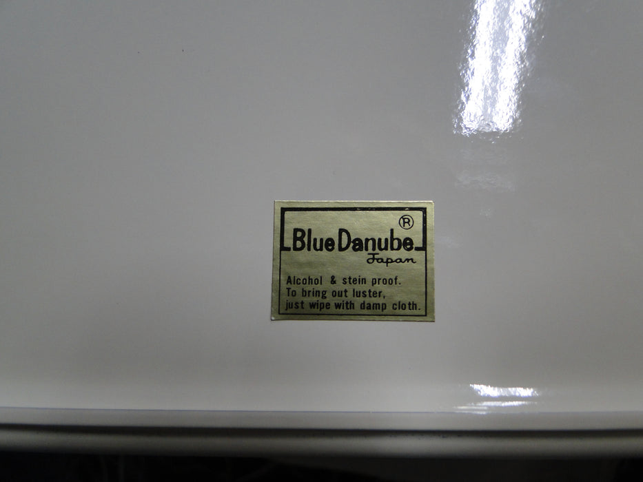 Blue Danube, Blue Onion: Lacquerware Rectangular Tray, 19 1/2" x 13 3/4"