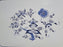 Blue Danube, Blue Onion: Lacquerware Rectangular Tray, 19 1/2" x 13 3/4"