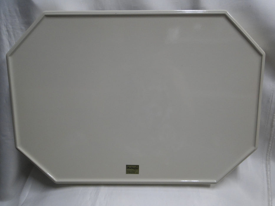 Blue Danube, Blue Onion: Lacquerware Rectangular Tray, 19 1/2" x 13 3/4"