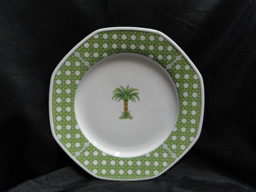 Villeroy & Boch Caribic, Green Palm Tree: Dinner Plate (s), 10 1/8"