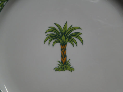 Villeroy & Boch Caribic, Green Palm Tree: Dinner Plate (s), 10 1/8"