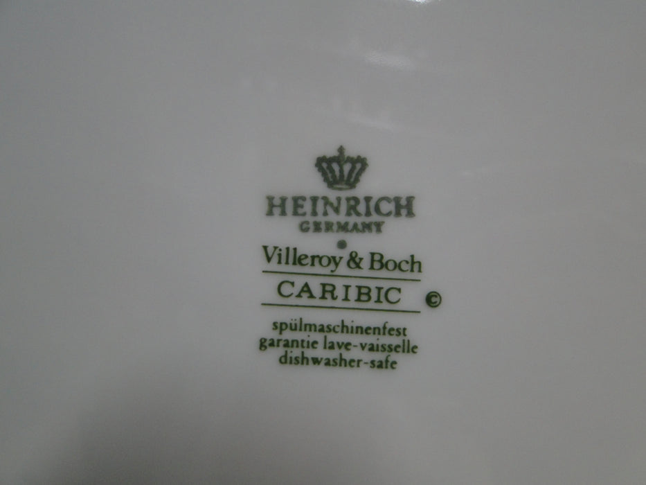 Villeroy & Boch Caribic, Green Palm Tree: Dinner Plate (s), 10 1/8"