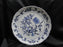 Blue Danube, Blue Onion: Round Serving Platter / Chop Plate, 12 1/4"