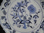 Blue Danube, Blue Onion: Round Serving Platter / Chop Plate, 12 1/4"