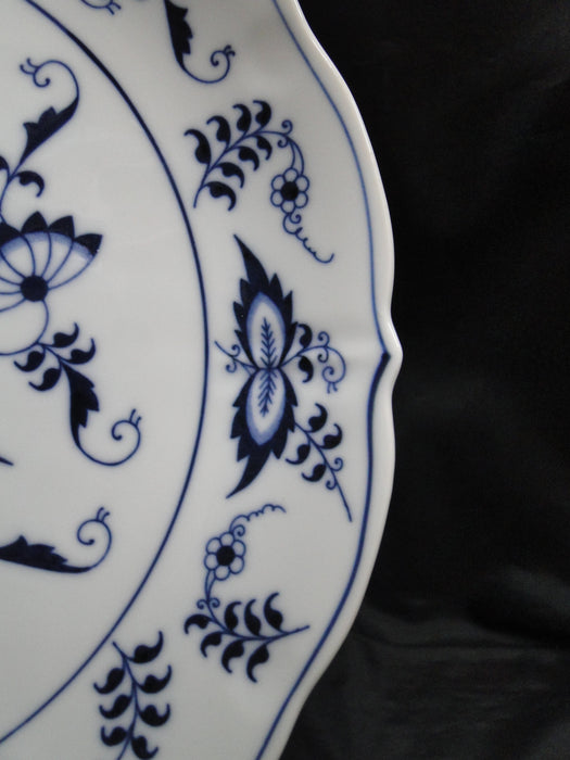 Blue Danube, Blue Onion: Round Serving Platter / Chop Plate, 12 1/4"
